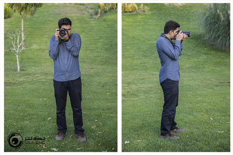 نگاهداشتن دوربین 4