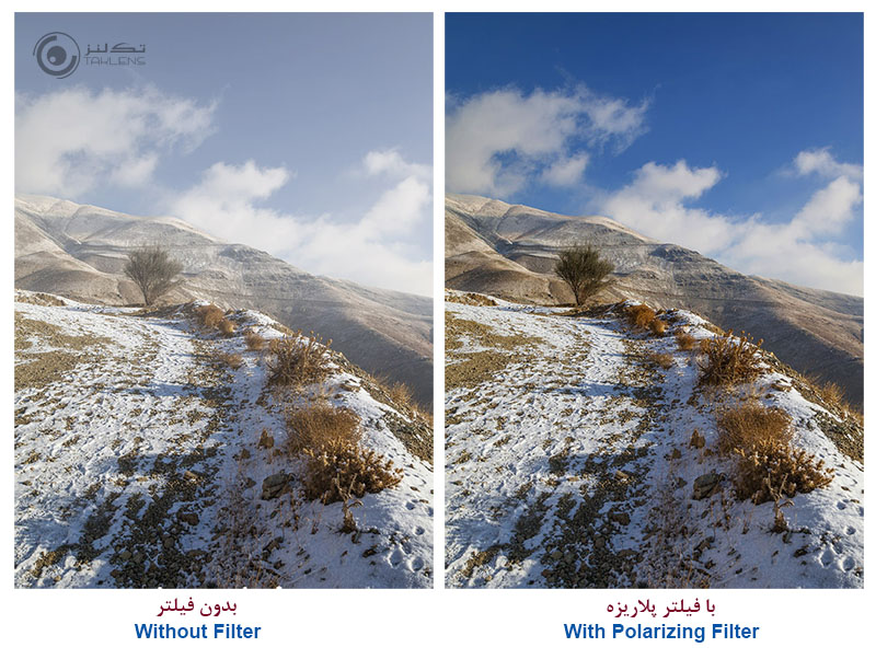 فیلتر پلاریزه 10