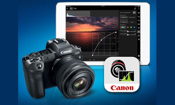 پردازش فایل های خام (RAW) دوربین های کانن در iPad